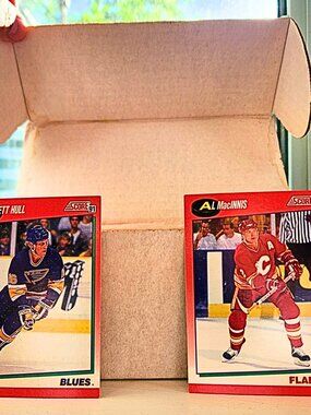1991-92 Score Canadian NHL Series 1 Complete Set #1-330 NM